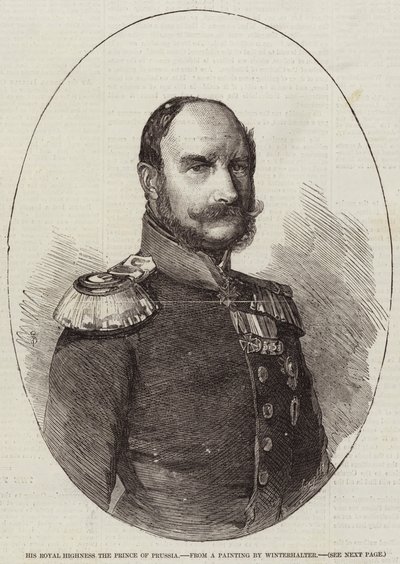 Hans Kongelige Højhed Prinsen af Preussen af Franz Xaver Winterhalter