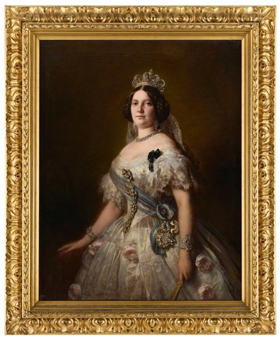 Isabella, dronning af Spanien af Franz Xaver Winterhalter