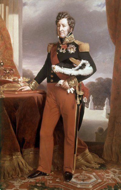 Louis-Philippe, franskmændenes konge (olie på lærred) af Franz Xaver Winterhalter