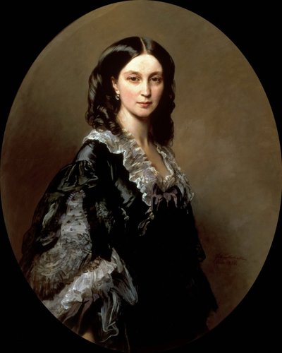 Portræt af hertuginde Elizaveta Alexandrovna Baryatinskaya, født prinsesse Chernysheva 1826-1902, 1858 af Franz Xaver Winterhalter