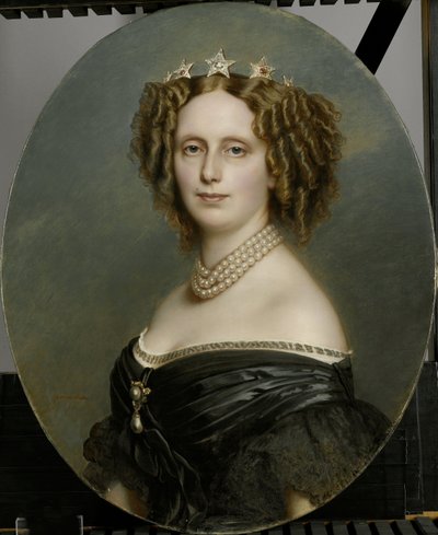 Portræt af Sophia Frederika Mathilda (1818-77), prinsesse af Württemberg af Franz Xaver Winterhalter