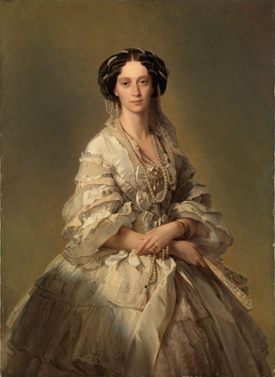 Zarina Maria Alexandrovna af Rusland af Franz Xaver Winterhalter