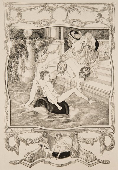 Samling af galante og erotiske fantasier. af Franz von Bayros