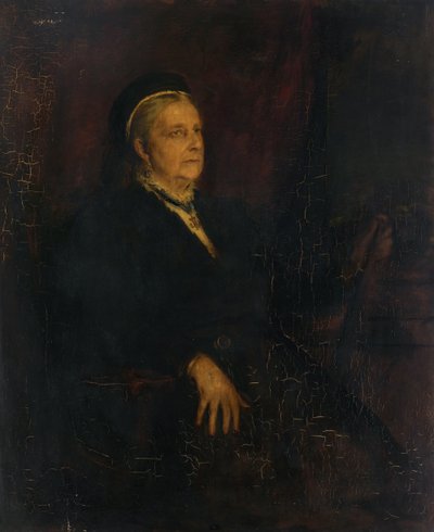 Prinsesse Clementine af Sachsen-Coburg-Gotha af Franz von Lenbach