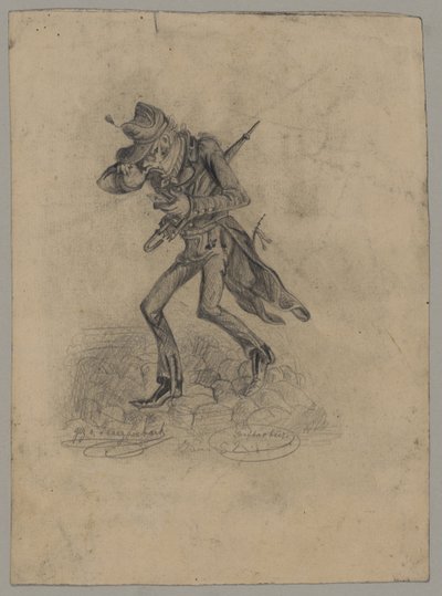 Landsbyens Barber af Franz von Lenbach