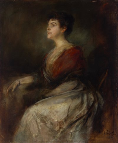 Harriet von Bleichroeder af Franz von Lenbach