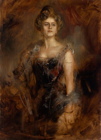 Hubertine Henriette Startz (?) af Franz von Lenbach