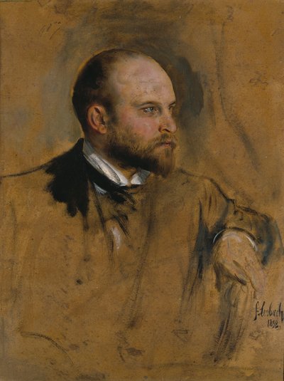 Josef Hösl af Franz von Lenbach