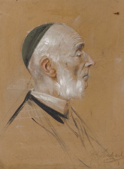 Karl Eduard von Liphart, ca. 1875. af Franz von Lenbach