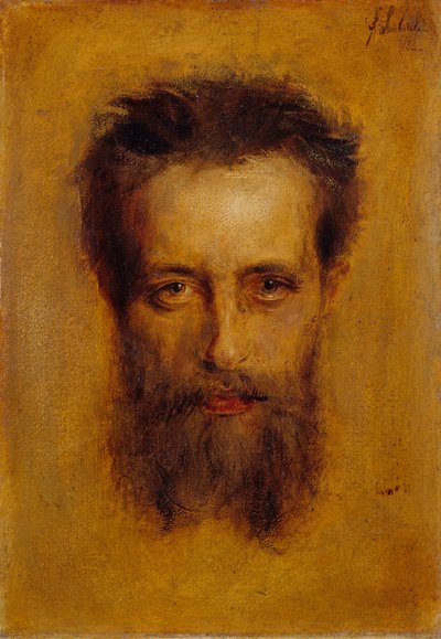 Hovedet af dirigenten Hermann Levi af Franz von Lenbach