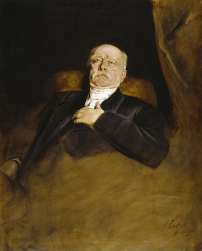 Otto Prins Bismarck af Franz von Lenbach