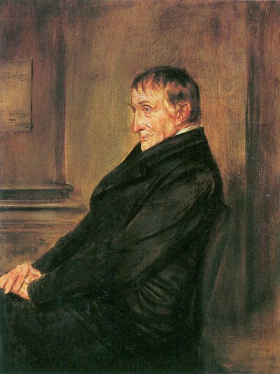 Portræt af Ignaz von Döllinger af Franz von Lenbach