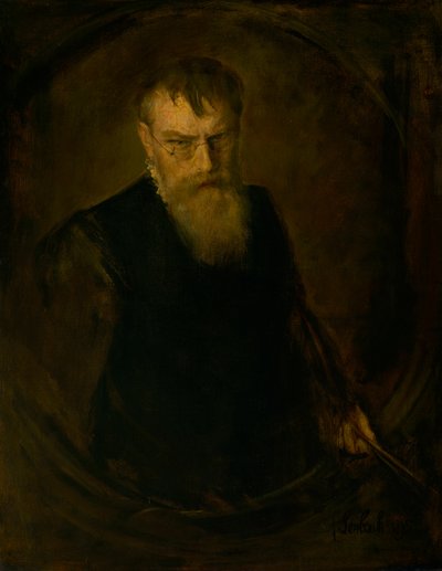 Selvportræt af Franz von Lenbach