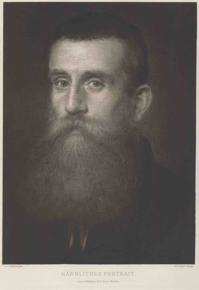 Studieoverskrift af Franz von Lenbach