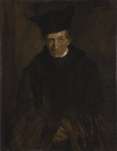 Teologen Ignaz von Döllinger af Franz von Lenbach