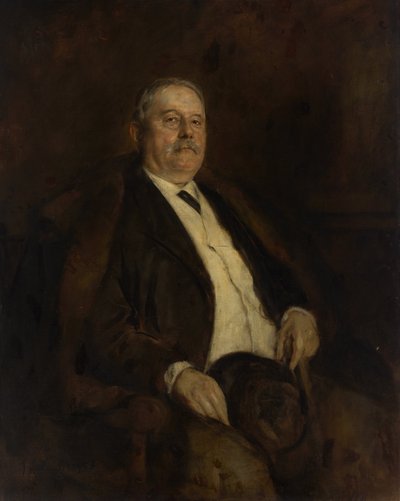 Johann (?) Maas af Franz von Lenbach, Johann Maas