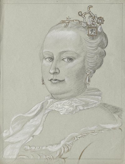 Kejserinde Maria Theresia af Franz von Matsch