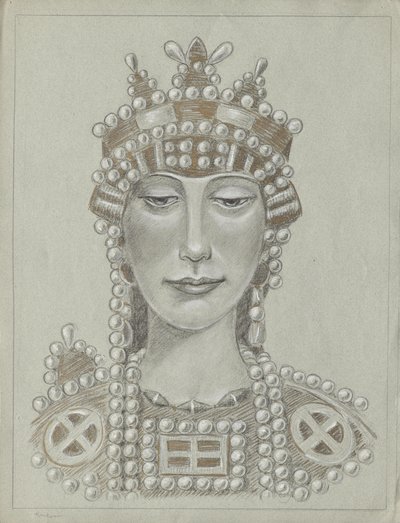 Kejserinde Theodora af Franz von Matsch