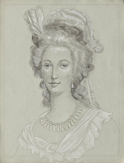 Dronning Marie Antoinette af Franz von Matsch