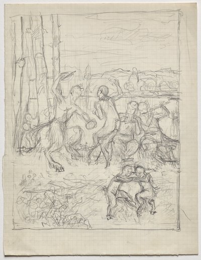 Faunernes dans af Franz von Matsch