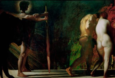 Det tabte paradis af Franz von Stuck