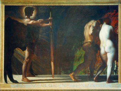 Det tabte paradis af Franz von Stuck