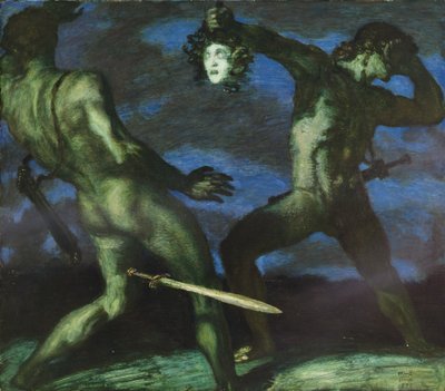 Perseus med Medusas hoved af Franz von Stuck
