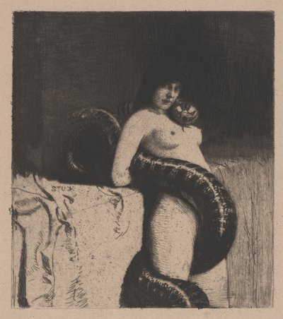 Sensualitet af Franz von Stuck