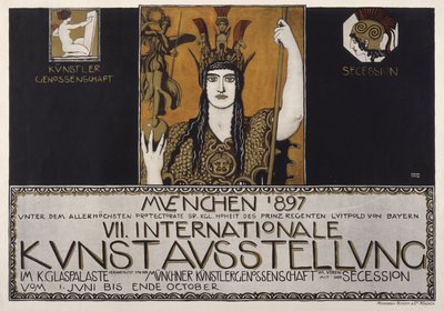 Syvende internationale kunstudstilling, München 1897 af Franz von Stuck
