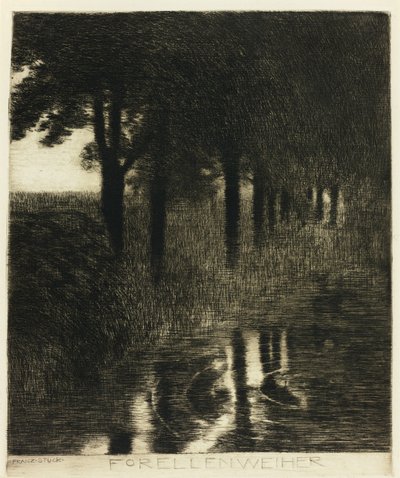 Ørredpuljen af Franz von Stuck