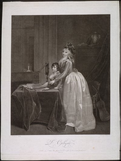 Den optiske fremviser, ca. 1794. af Fréderic Cazenave