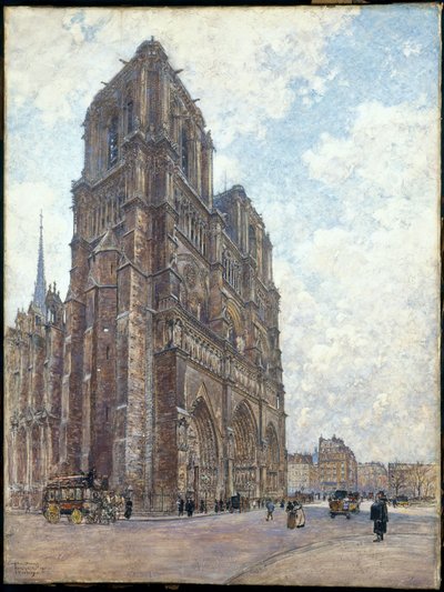 Fransk: Notre-Dame de Paris af Frederic Anatole Houbron