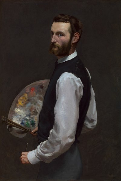 Selvportræt af Frédéric Bazille
