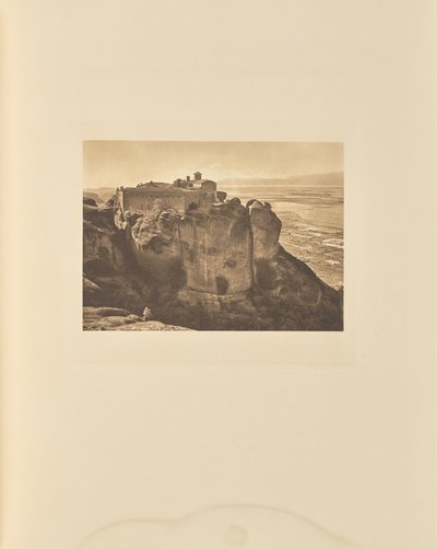 Sankt Stefans kloster i Meteora af Frédéric Boissonnas