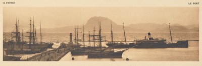 Patras. Havnen af Frédéric Boissonnas