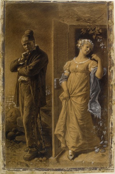 Frédéric Lix - Fangen og den prostituerede af Frederic Theodore Lix