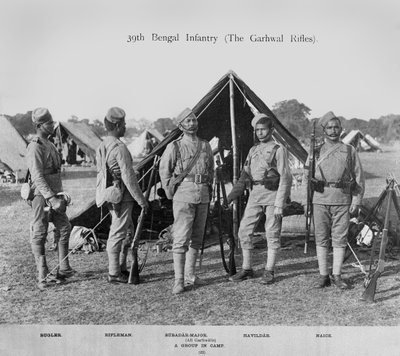 39. bengalske infanteri (Garhwal Rifles) af Fred Bremner