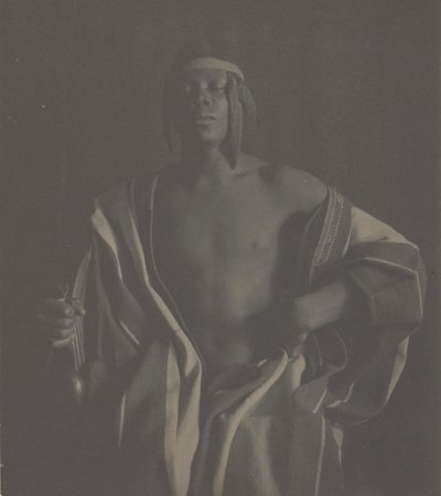 En etiopisk chef, 1897, trykt ca. 1902. af Fred Holland Day