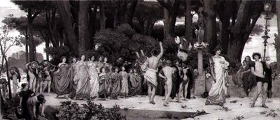 The Daphnephoria, trykt i Paris af Photogravure Goupil, pub. af The Fine Art Society af Frederic (after) Leighton