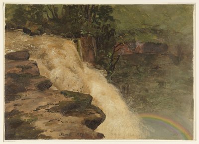Et vandfald i Colombia af Frederic Edwin Church