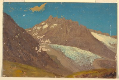 Alpine Landskab af Frederic Edwin Church