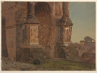 Buen af ​​Septimius Severus, Rom af Frederic Edwin Church