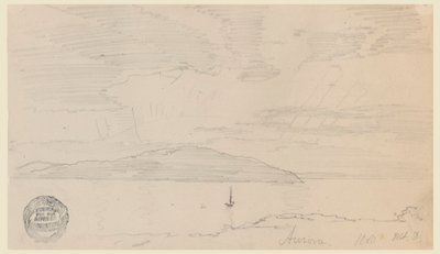 Aurora, Mount Desert Island af Frederic Edwin Church