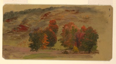 Efterårslandskab af Frederic Edwin Church