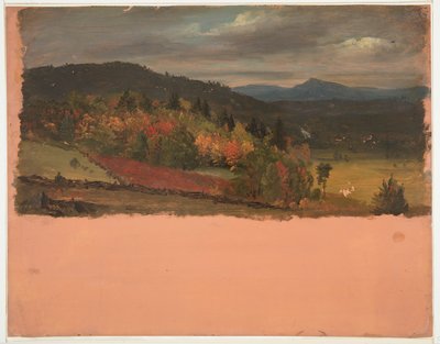 Efterårslandskab af Frederic Edwin Church