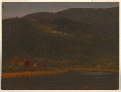 Efterårslandskab af Frederic Edwin Church