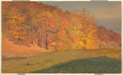 Efterårsskov af Frederic Edwin Church