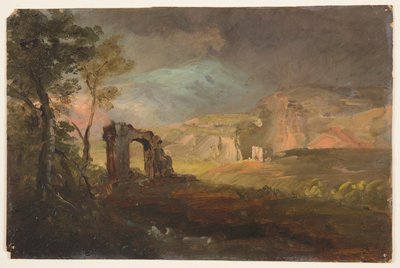Campagna Fantasy af Frederic Edwin Church