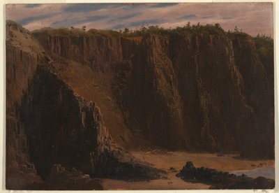 Klipper ved Grand Manan af Frederic Edwin Church