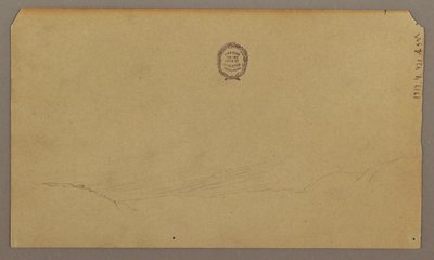 Tegning, botaniske skitser, august 1865 af Frederic Edwin Church